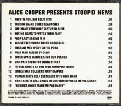 Alice Cooper : Alice Cooper Presents Stoopid News